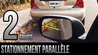 Stationnement parallèle créneau  2 trucs [upl. by Aeht]