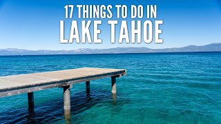 17 Things to Do in Lake Tahoe in the Summer [upl. by Elletse148]