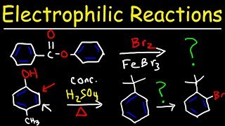 Electrophilic Aromatic Substitution Reactions Made Easy [upl. by Batholomew]