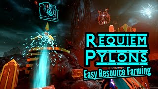 Requiem Obelisks Reactive Crystal Guide  Warframe Heart of Deimos Resource Farming Guide [upl. by Elayor]