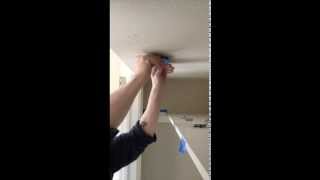 How To Install A Junction Box For A Light Fixture [upl. by Nikolia225]