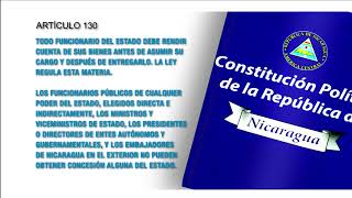 Constitución Política artículo 130 [upl. by Ahsiyk]