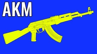 AKM  Comparison in 10 Different Games [upl. by Coray]