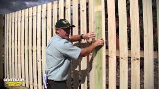 Fence Building  How to Build a Timber Fence [upl. by Hahseram845]