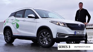 Seres 3 Electric SUV from DSFK China 2021 Full English Review  Test Drive [upl. by Decrem]