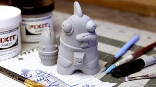 From Sketch To Sculpt How to Make Toys  Sculpting Action Figures For Resin Casting [upl. by Auhsoj]