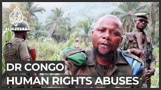 DR Congo violence Rights group says militia working with army [upl. by Malkin]